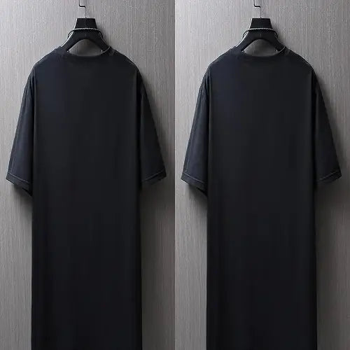Round Neck Black T Shirt Combo of 2