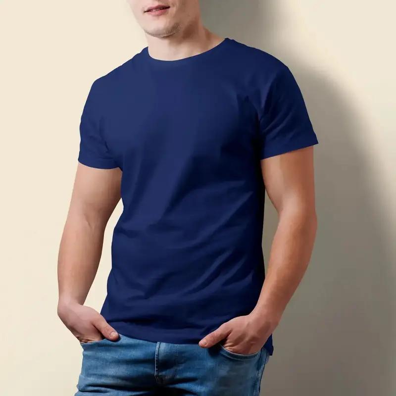 Navy Round Neck T-Shirt